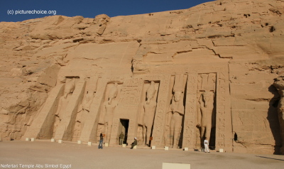 Nefertari Tempel Abu Simbel Nubien &Auml;gypten